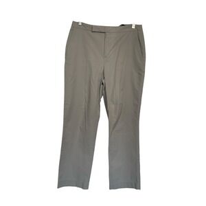 Banana Republic Stretch Gray Cotton Blend Trousers Pants Womens Size 8